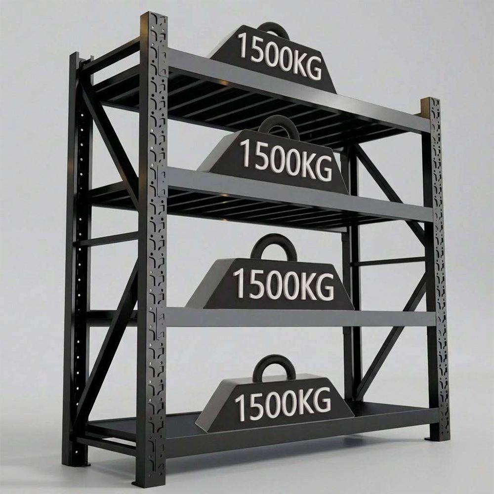 Heavy Duty 1500kg/Layer Steel Storage Shelf Metal Shelving Heavy Duty 1500kg/Layer Steel Storage Shelf Metal Shelving