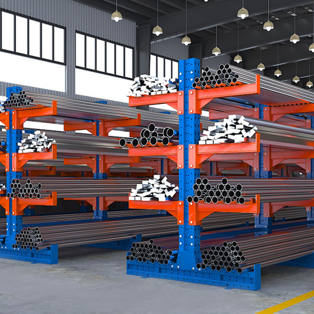 Heavy-Duty Cantilever Racking for Industrial Warehouse Storage