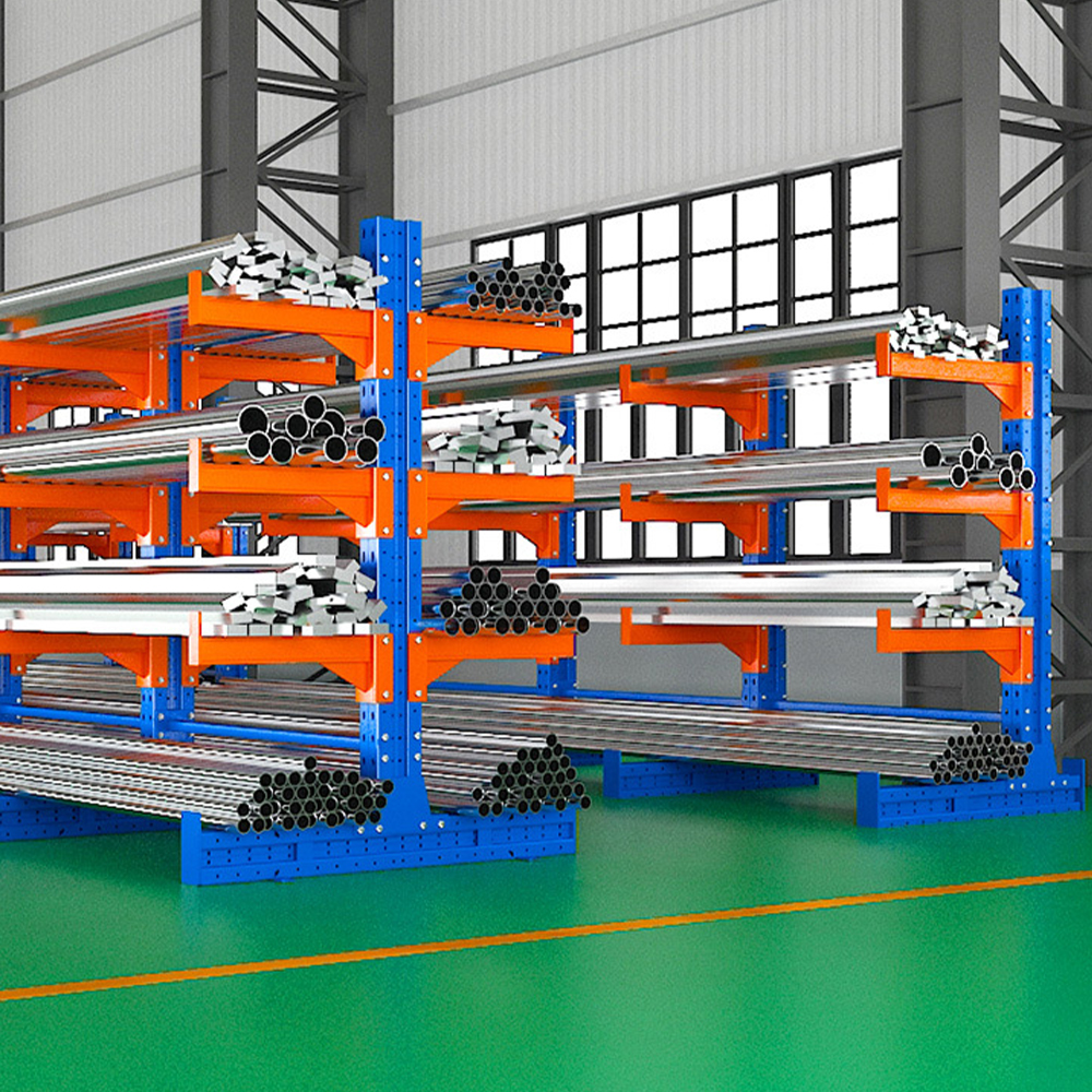 Heavy-Duty Cantilever Racking for Industrial Warehouse Storage